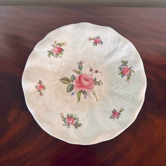 Copeland Spode Bridal Rose Compote Pedestal Bone China Made in England Y2862 - Picture 2 of 11